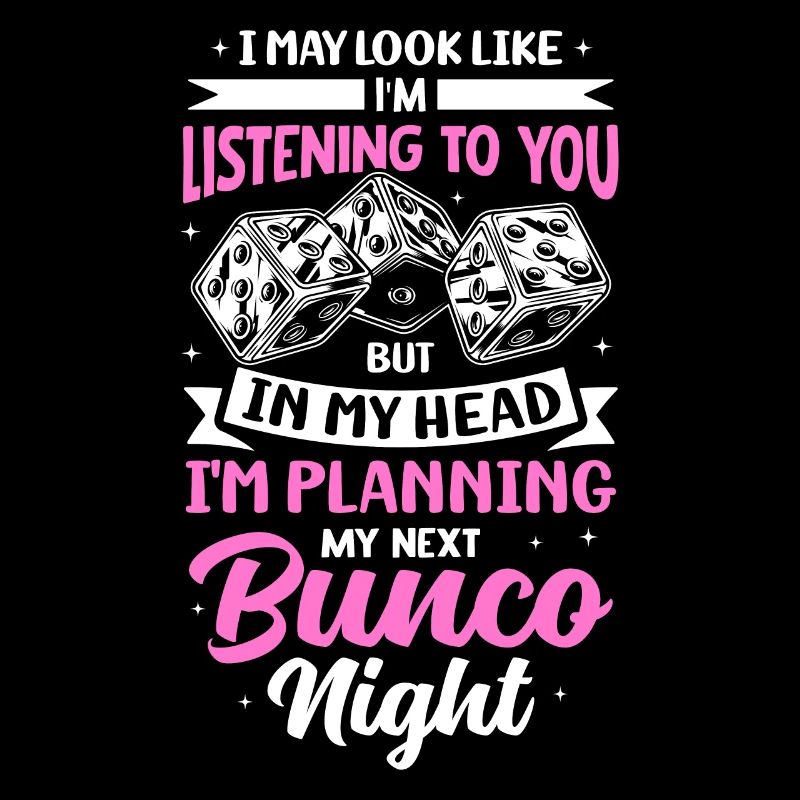 Planifier mon prochain design Bunco Night Fun
