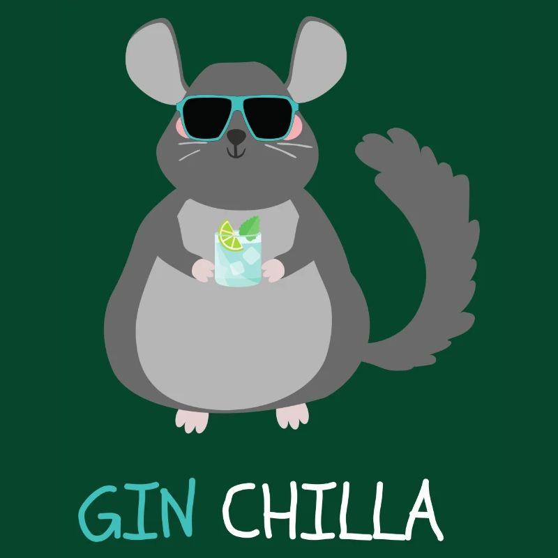 Gin Tee, Gin Gift, Tee Gin, Chemise Tonic Gin Chilla