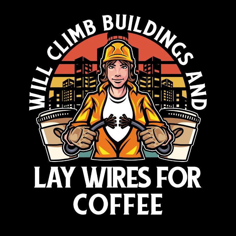 Electrician, Electronics Technician, Coffee, Construction Electrician