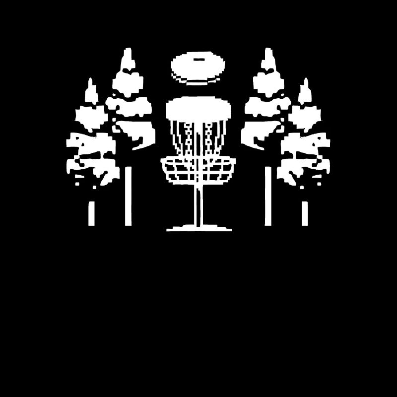Frisbee Golf Disc Golf 8 Bit