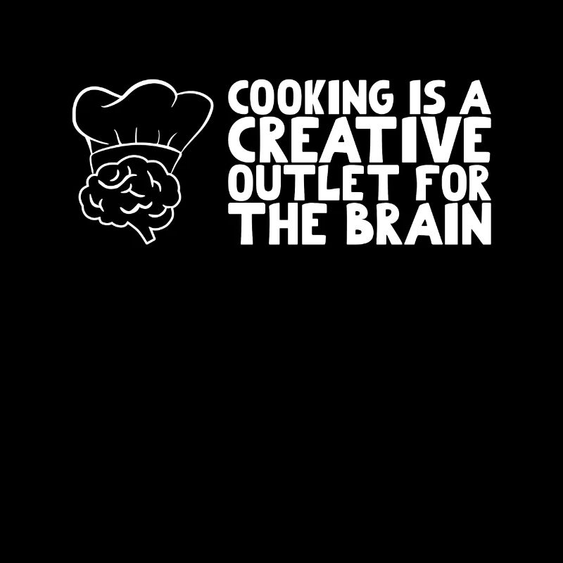 Cooking is a creative outlet for the brain
