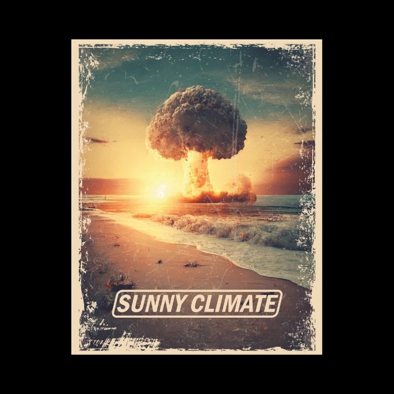Sun climate beach apocalyptic environment