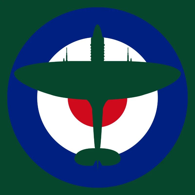 Cocarde à découper Spitfire