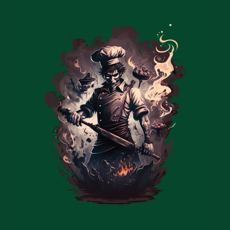 Cuisinier gothique de l’enfer