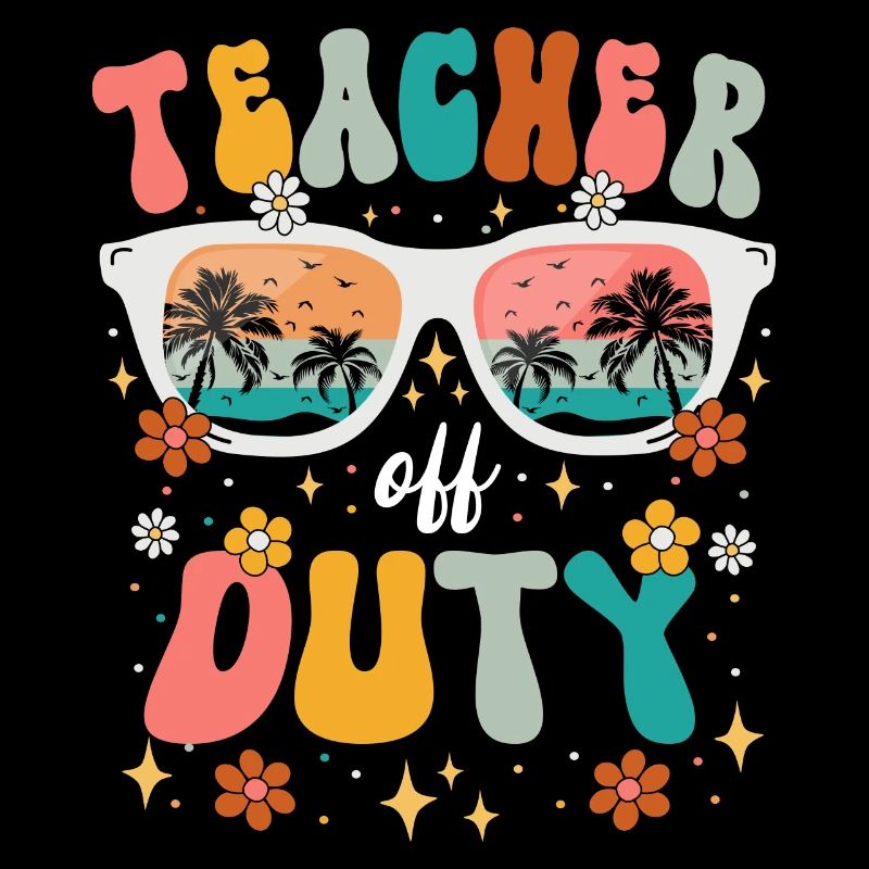 Enseignant Vacances Été Fin De L'École Prof