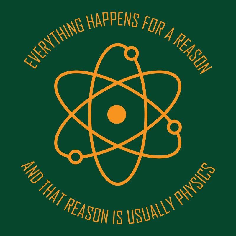 Physics Say Atom Physicist Student Gift