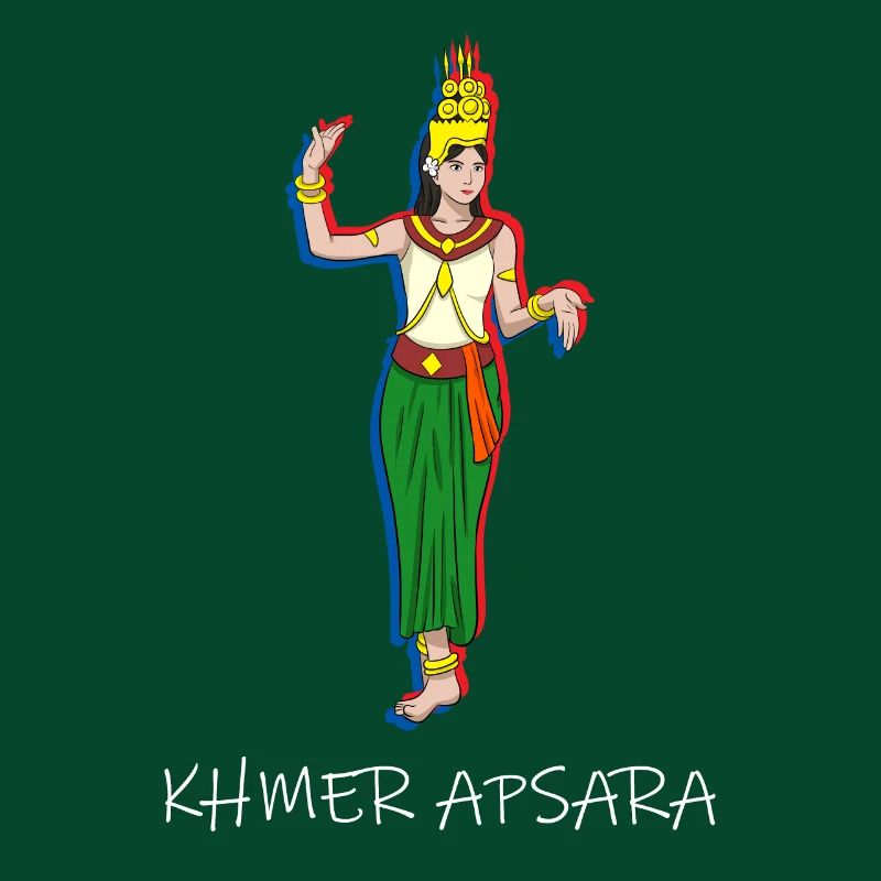 Cambodia Tradition Dance Khmer Apsara I Gift