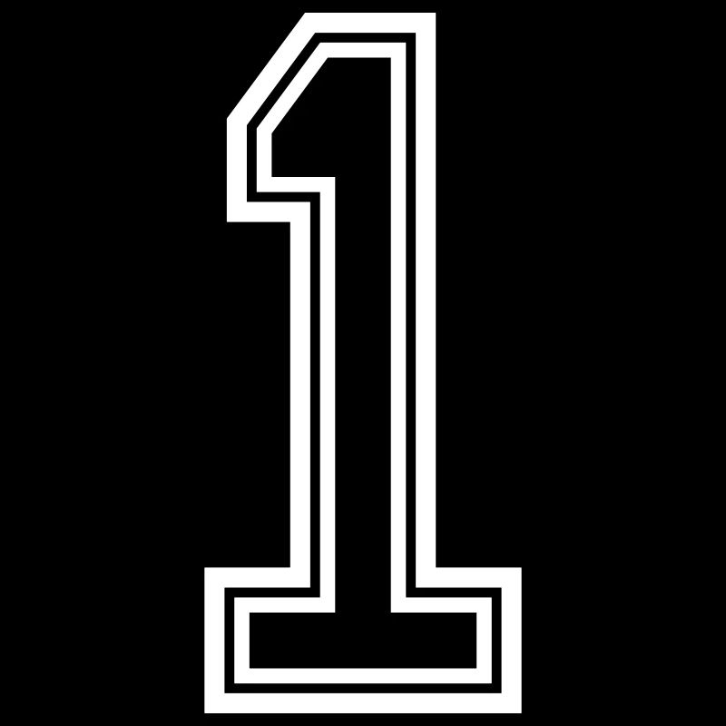 1 symbole numérique