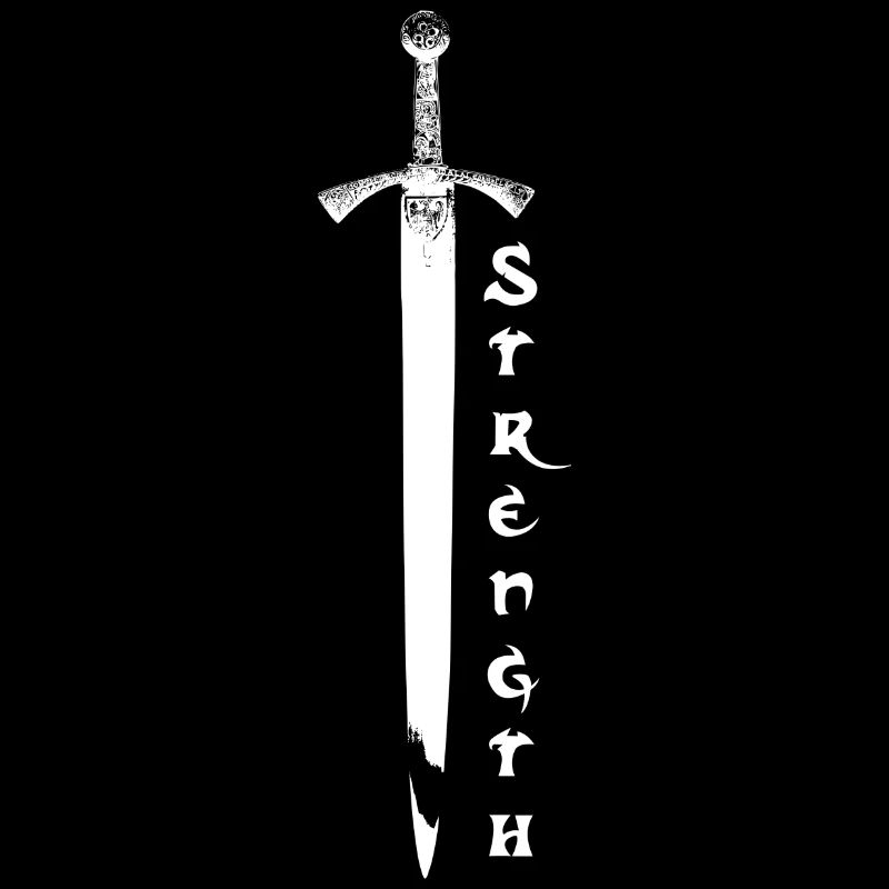 Sword strength white