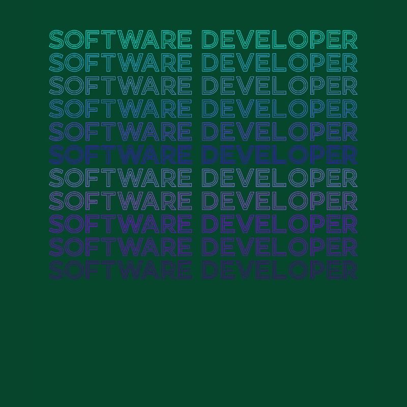 Softwareentwickler Computerprogrammierer Retro