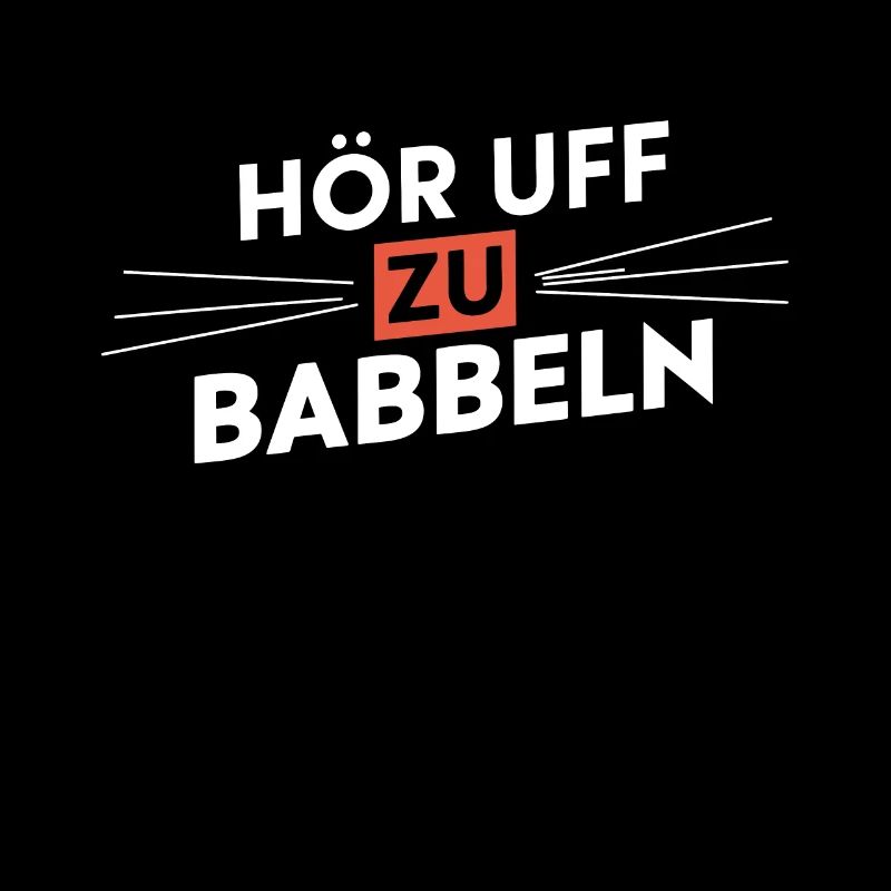 Arrêtez de bavarder sur les discours en dialecte hessois