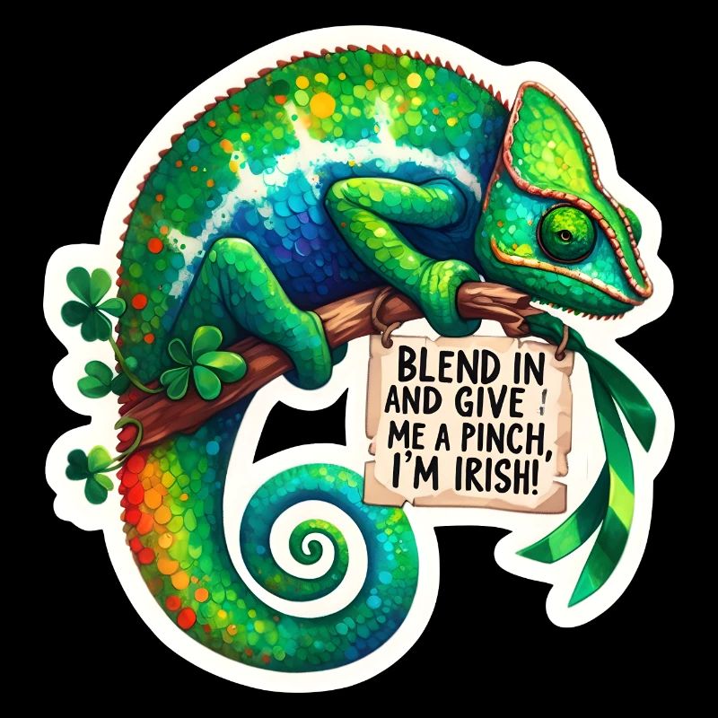 Gib mir eine Prise, ich bin ein irisches Chamäleon