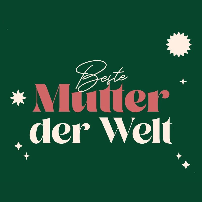 Beste Mutter der Welt-Muttertag