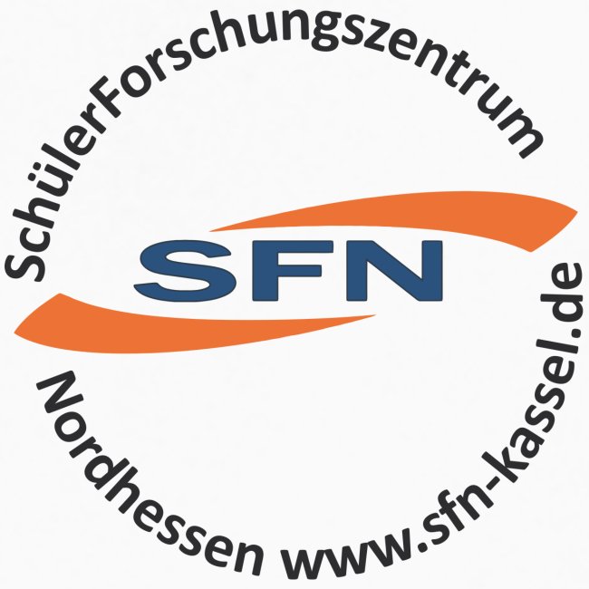 SFN Logo mit rundem Text in schwarz
