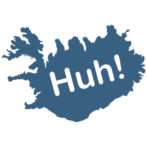 HUH! Iceland (Full Donation) - Stanley/Stella Unisex Organic Hoodie