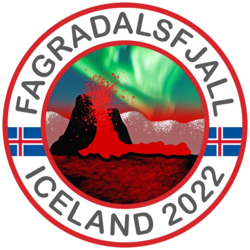 HUH! Fagradalsfjall 2022 #02 (Full Donation) - Stanley/Stella Unisex Organic Hoodie