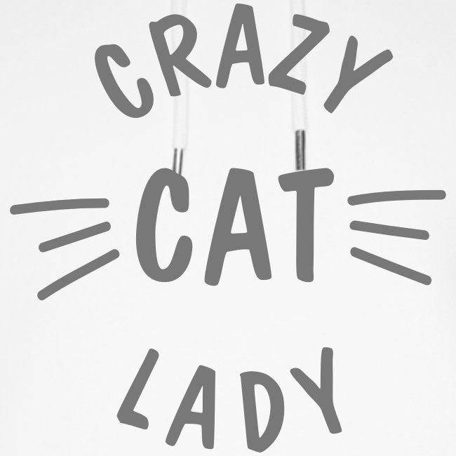 Crazy Cat Lady meow - Unisex Bio-Hoodie von Stanley & Stella