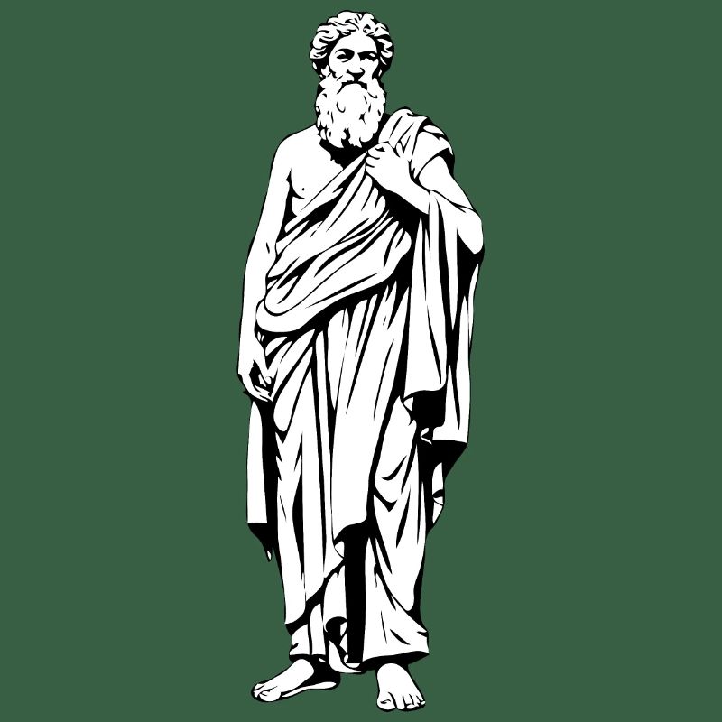 Römischer Senator oder griechischer Philosoph