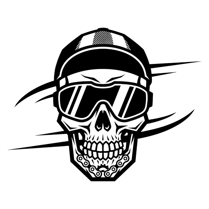 Skull Bicycle VTT VTT Conception de VTT