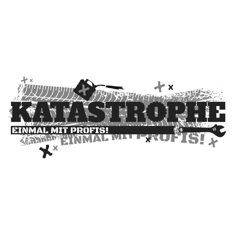 Katastrophe, einmal mit Profis - dunkelgrau