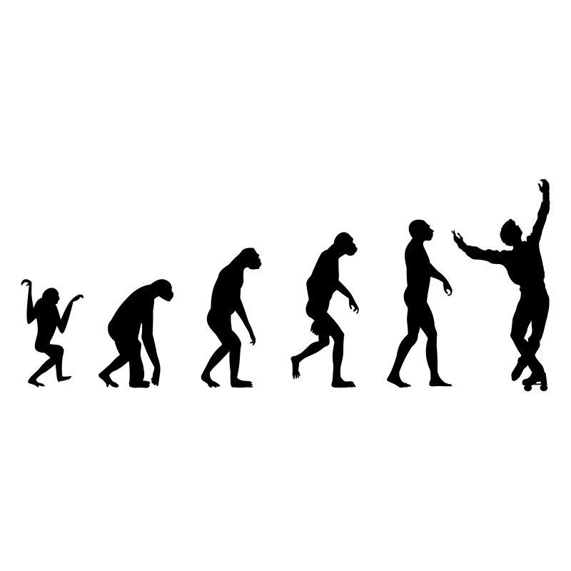 evolution Skating Art Man