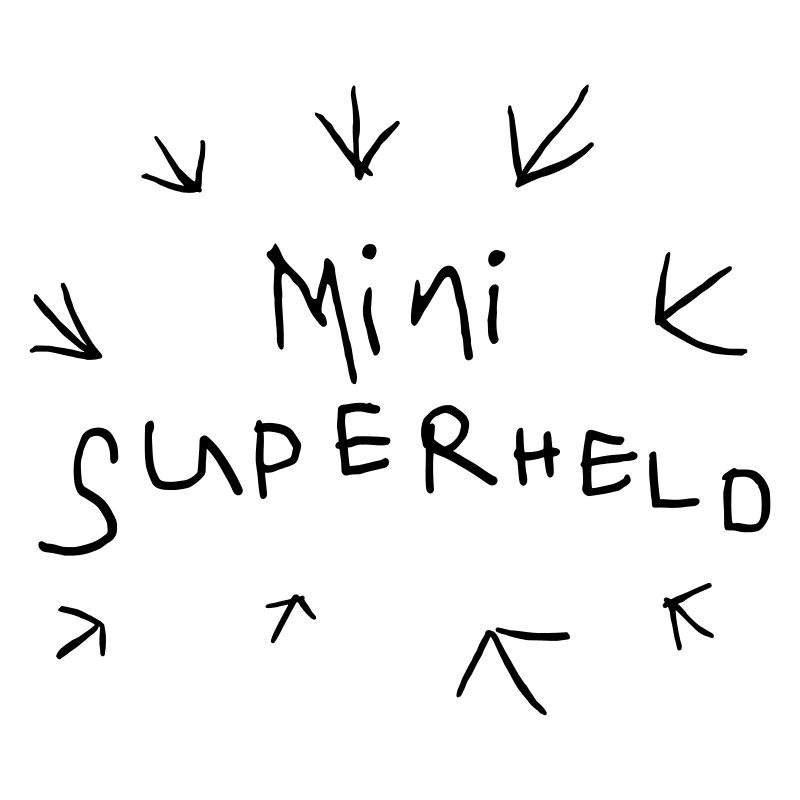 Kleiner Superheld klitzekleiner Superhero