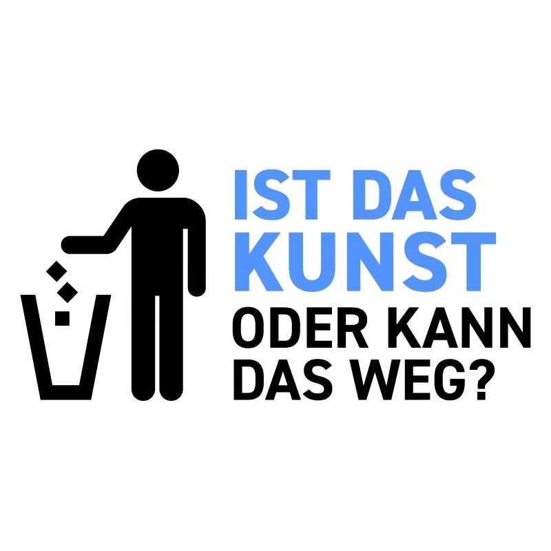 Ist das Kunst oder kann das weg? Museum Maler Müll