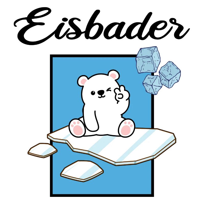 Eisbader Winterschwimmer Eisbad "Eisbär" kneipp