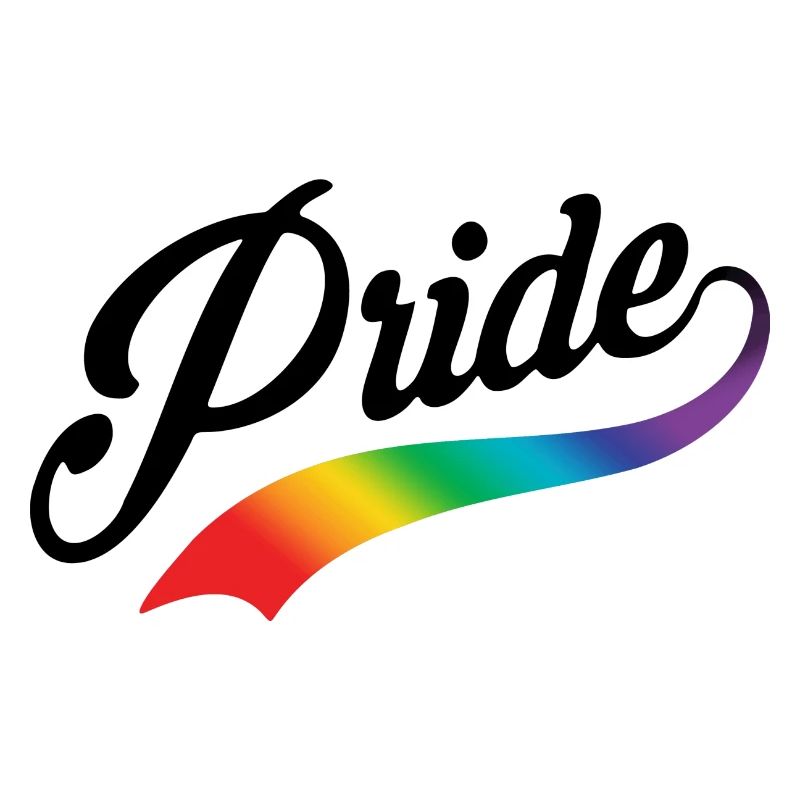 Pride Script Logo