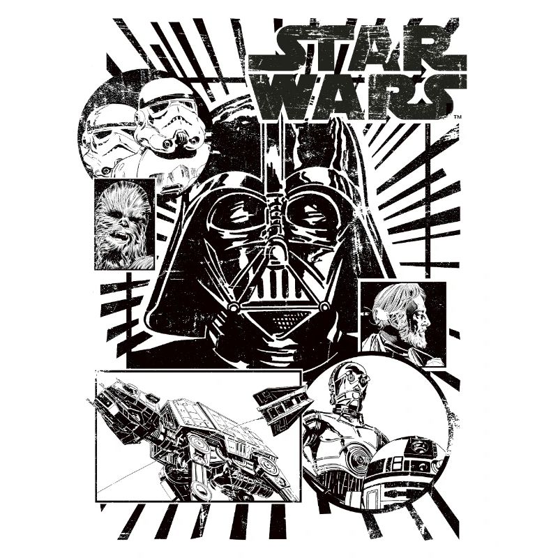 Star Wars Retro Design Darth Vader 