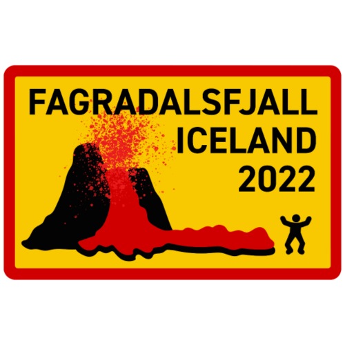 HUH! Fagradalsfjall 2022 #05 (Full Donation) - Stanley/Stella Unisex Organic Hoodie