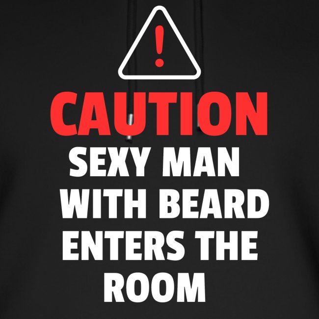Sexy Man with Beard enters the room