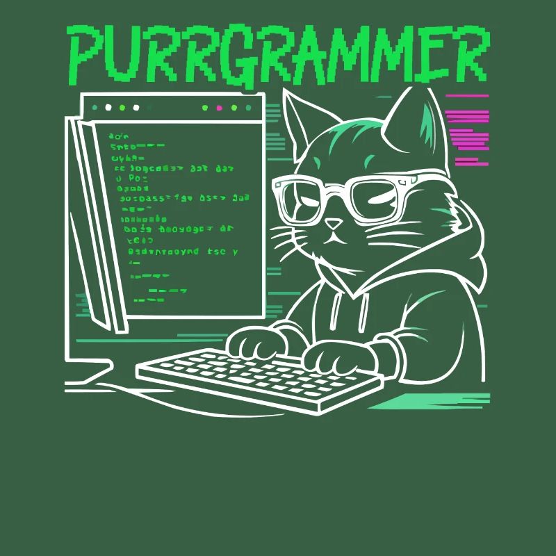 Lustiger Programmierer Programmierer