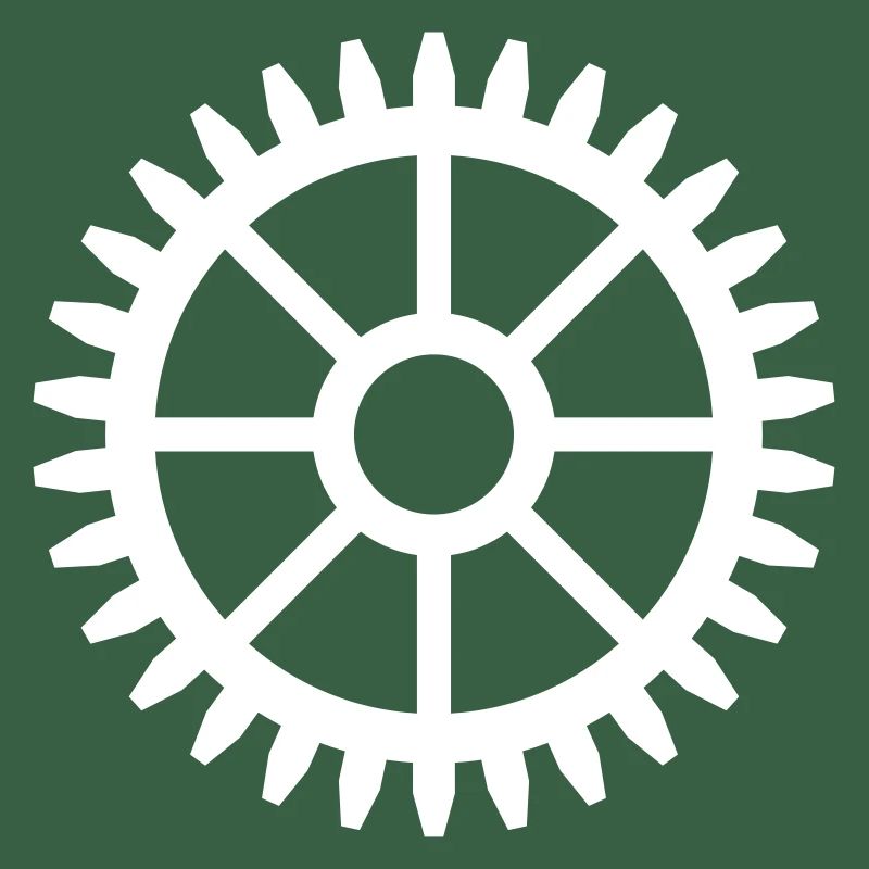 Gear vector design template - COLOR CHANGEABLE