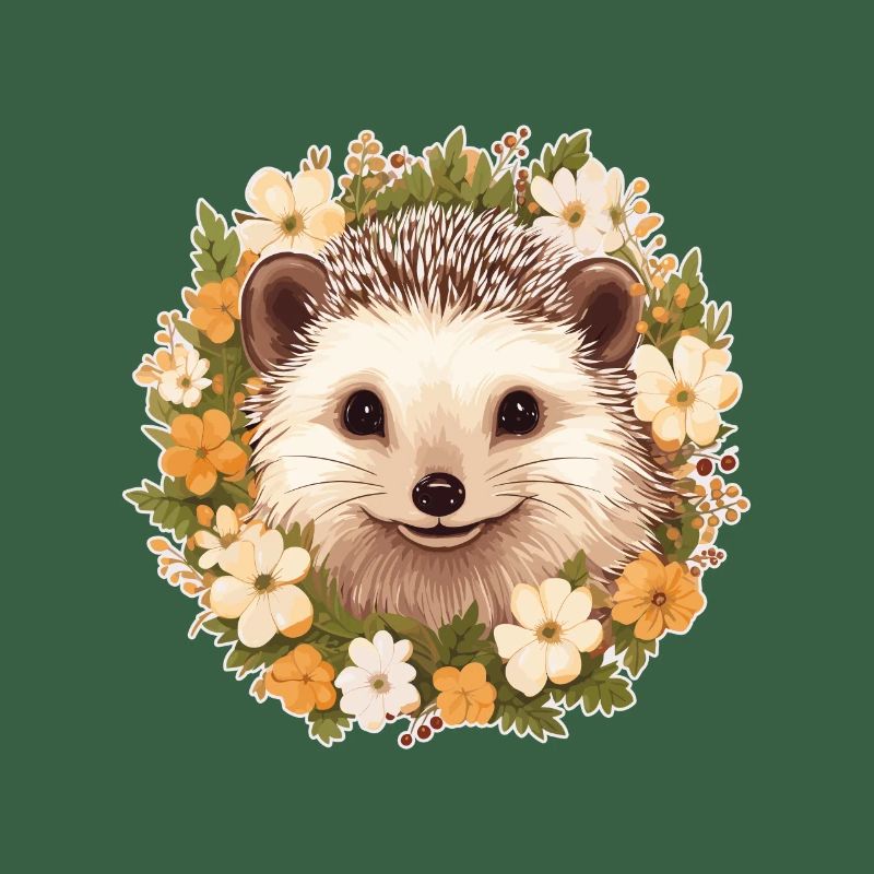 Hérisson mignon