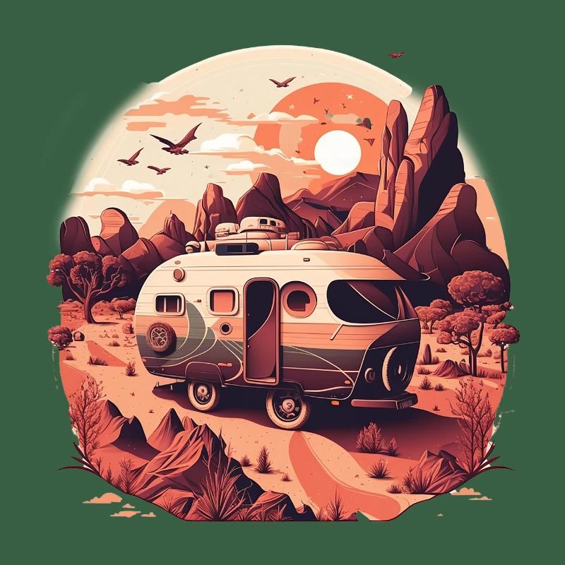 Bus Camping Abenteuer Outback Australien