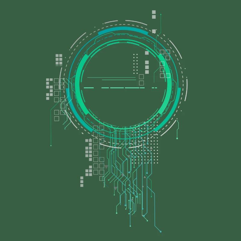 CPU PC PCB Spaceship Code Nerd PC Pixel Coder