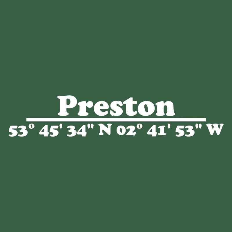Preston Coordinates