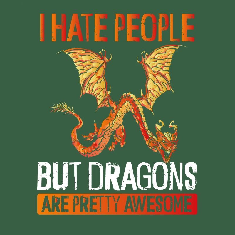 I hate people except dragons
