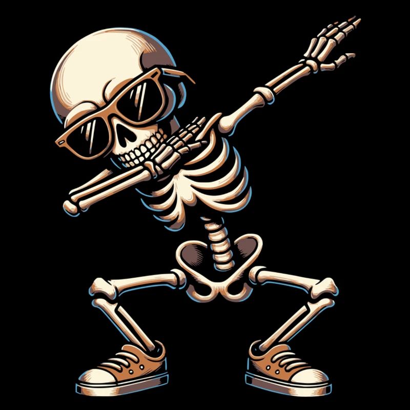 Dabbing Squelette