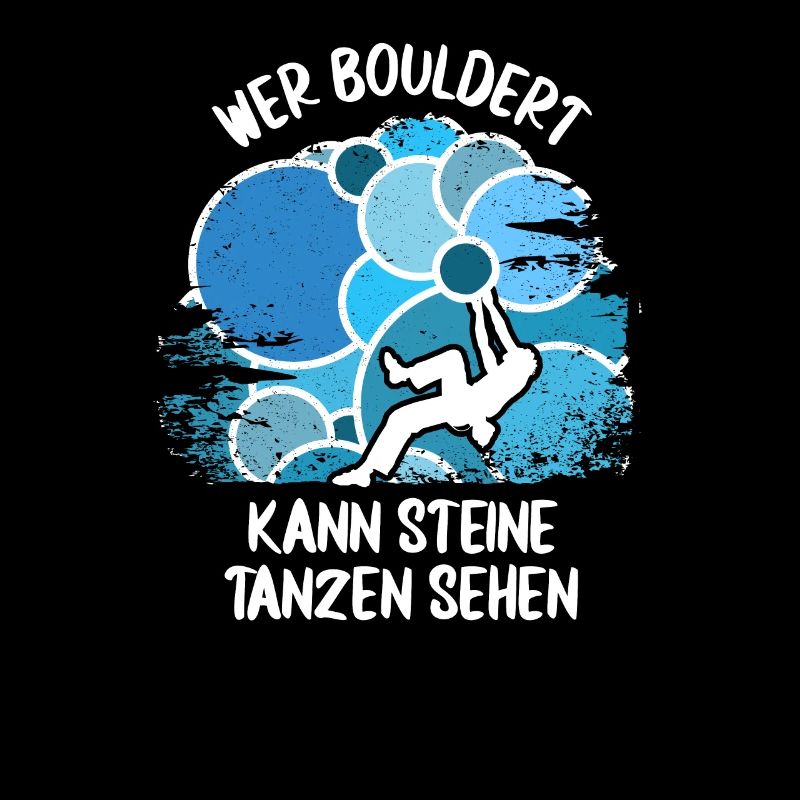 Vintage Bouldern Boulderer Klettern Kletterer