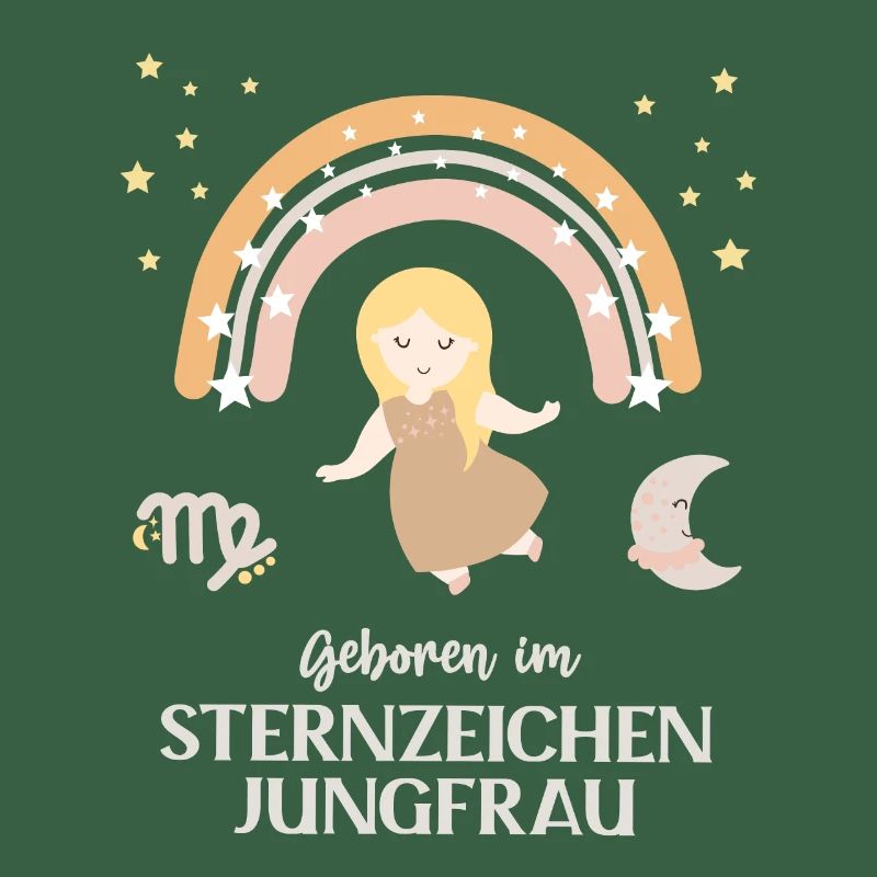 Jungfrau Sternzeichen Geburtstag Sternenbild