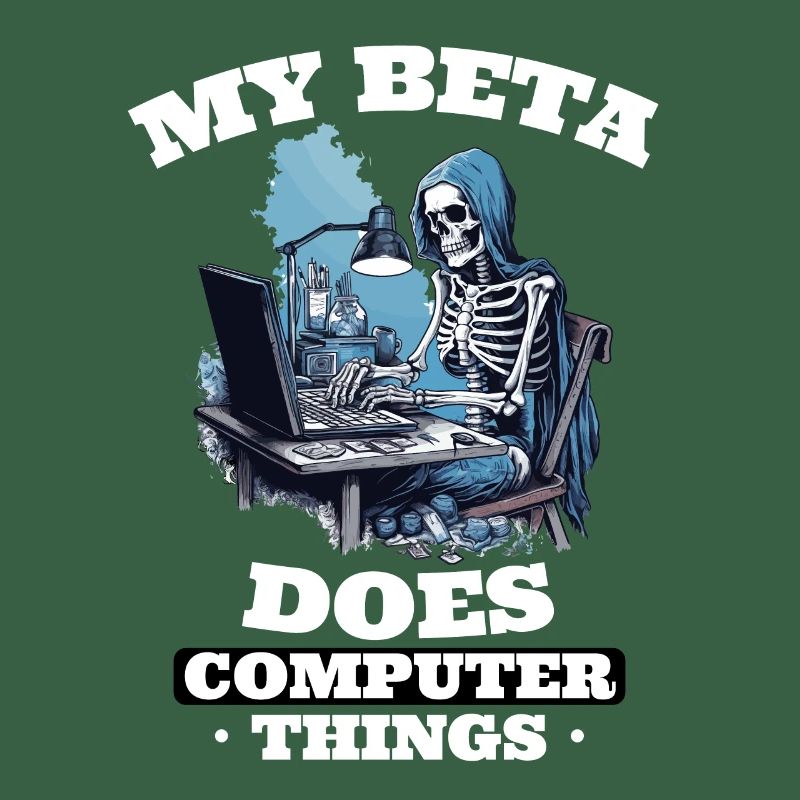 Mein Beta macht Computerdinge Programmierer