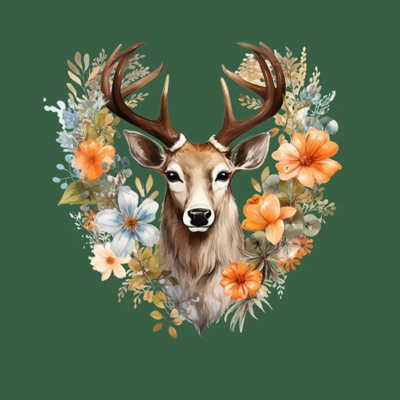 Replacement dirndl deer antlers deer