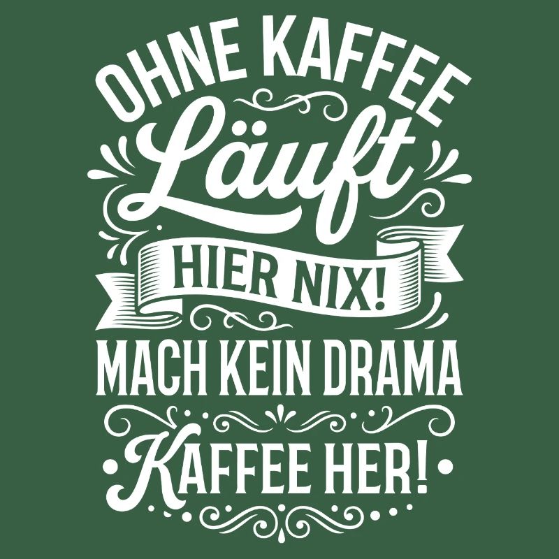 Nothing works here without coffee!