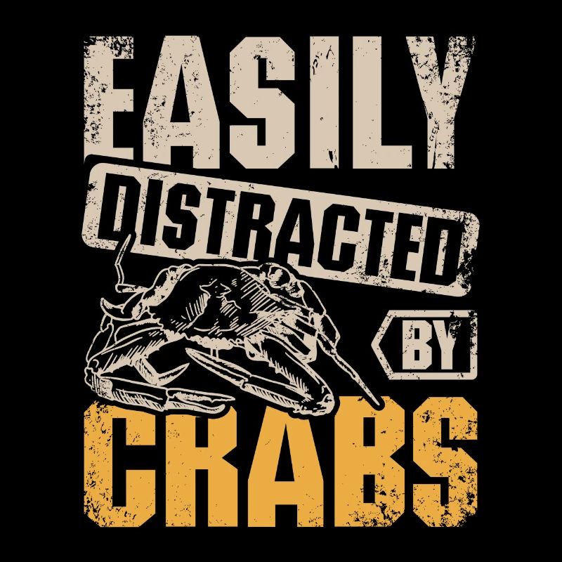Easily distracted by crabs