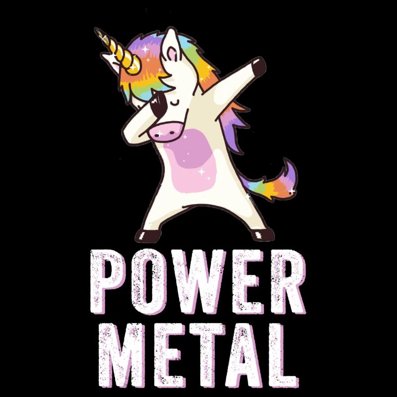 Power Metal Dabbing Einhorn - Dabbing Einhorn