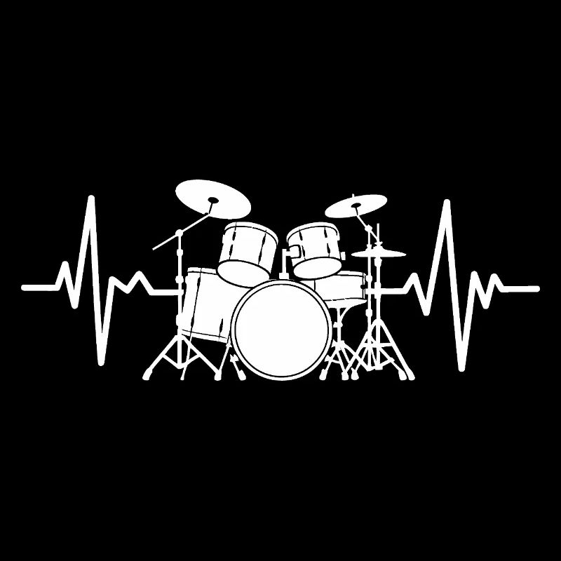 Herzschlag Drumset Muster