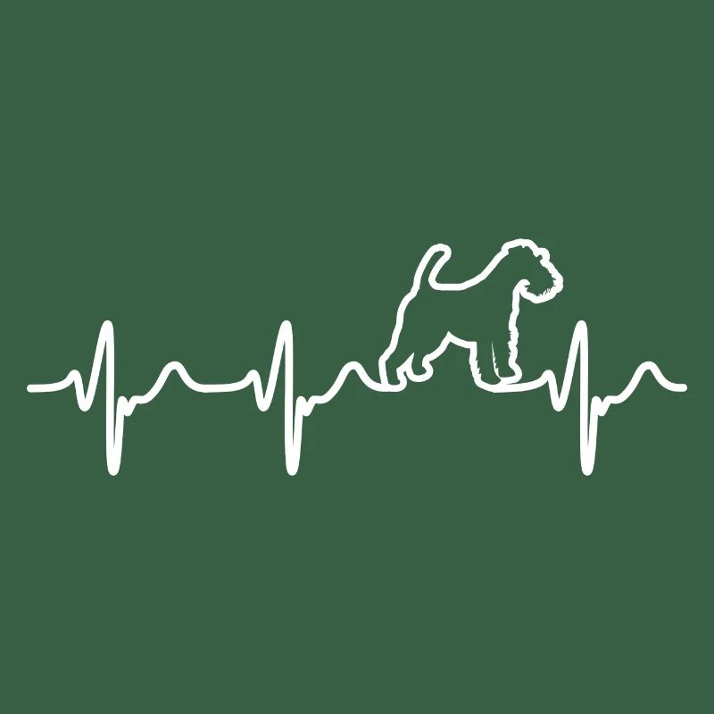 Drahthaar Foxterrier Herzschlag Herzfrequenz EKG