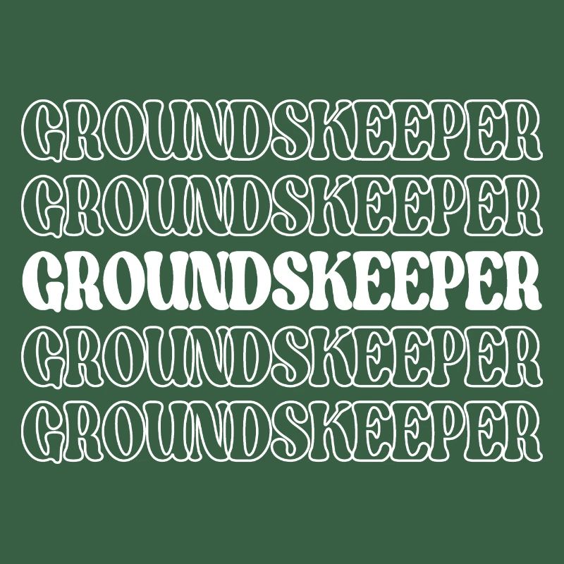 Groundskeeper Landscaper Gardener Grounds Worker